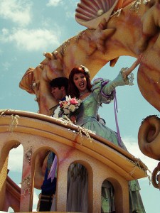 ariel princess parade